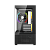 1STPLAYER Корпус CV6 ARGB Black / mATX / 3x120mm ARGB & 2x120mm fans / CV6-BK-2FAR-2FH7R-1FH7