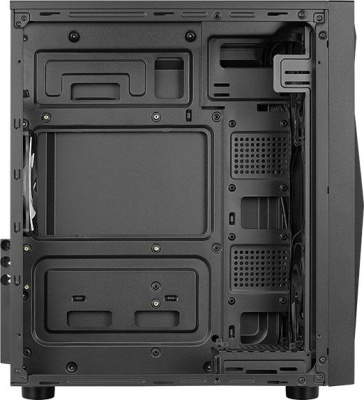 Корпус Aerocool Glider Cosmo-G-BK-v1 черный без БП ATX 2x120mm 2xUSB2.0 1xUSB3.0 audio