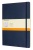 Блокнот Moleskine CLASSIC SOFT QP621B20 XLarge 190х250мм 192стр. линейка мягкая обложка синий сапфир