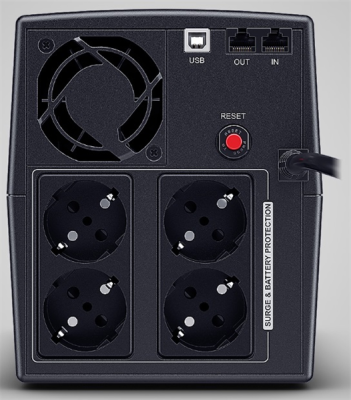 CyberPower UT1500EG ИБП {Line-Interactive, Tower, 1500VA/900W USB/RJ11/45/USB charger A/C (4 EURO) NEW}