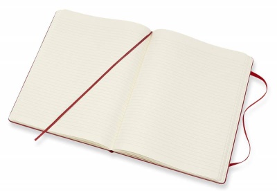 Блокнот Moleskine CLASSIC QP090F2 XLarge 190х250мм 192стр. линейка твердая обложка красный