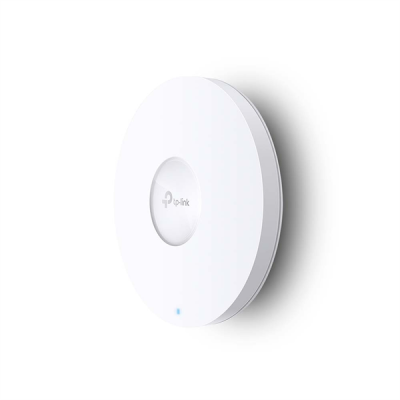 Сетевое оборудование TP-Link EAP613, AX1800 Потолочная двухдиапазонная точка доступа Wi-Fi 6, 1 гиг. порт RJ45, до 574 Мбит/с на 2,4 ГГц + до 1201 Мбит/с на 5 ГГц, PoE 802.3at, 2 встр.антенны, MU-MIMO, БП нет в комплекте (EAP613)