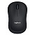 Мышь Logitech B220 черный оптическая (1000dpi) беспроводная USB