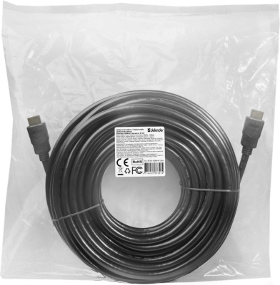 Defender Цифровой кабель HDMI-67 HDMI M-M, ver 1.4, 20м пакет (87357)
