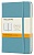 Блокнот Moleskine CLASSIC MM710B35 Pocket 90x140мм 192стр. линейка твердая обложка голубой