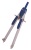 Циркуль Deli Accuro EG30994 корпус синий металл в компл.:грифель Циркуль Deli Accuro EG30994 корпус синий металл в компл.:грифель