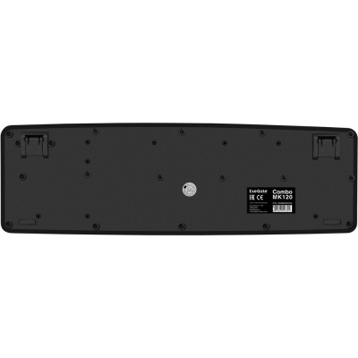 Exegate EX286204RUS Комплект ExeGate Professional Standard Combo MK120 (клавиатура влагозащищенная 104кл.+ мышь оптическая 1000dpi,3 кнопки и колесо прокрутки; USB,длина кабелей 1,5м,черный,ColorBox)