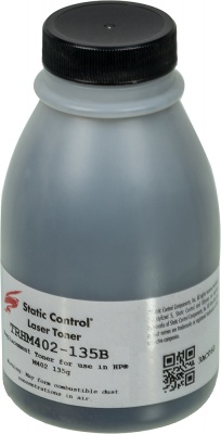 Тонер Static Control TRHM402-135B черный флакон 135гр. для принтера HP LJ M402/M426