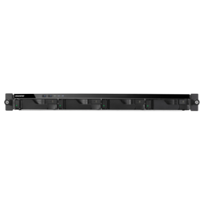 Cетевое хранилище ASUSTOR AS6504RS 4Bay/Intel Atom C3538, 2.1GHz/8GB DDR4/noHDD,LFF(HDD,SSD),/2x1GbE(LAN)/4xUSB3.2; 90IX01G0-BW3S00 (AS6504RS)