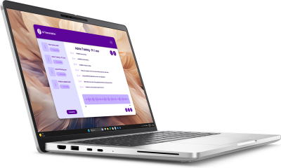 ноутбук Dell Pro 14 Plus PB14250 Core Ultra 5 236V 14,0" FHD+,300nit AG,16 GB LPDDR5,512GB SSD, Intel  Arc graphics,3cell ,Backlit,FPR,Thunderbolt,Linux,1,4kg,2y,KB Eng/Rus,Platin Silver