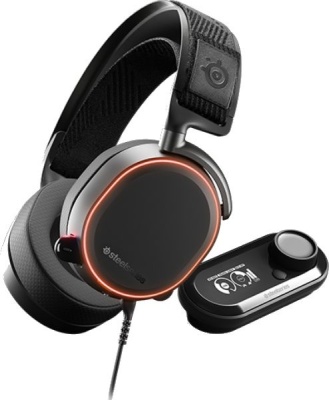Наушники с микрофоном Steelseries Arctis Pro + GameDAC белый 3м мониторные оголовье (61454)