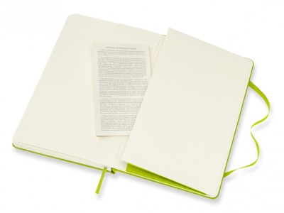 Блокнот Moleskine CLASSIC QP060C2 Large 130х210мм PP 240стр. линейка твердая обложка лайм