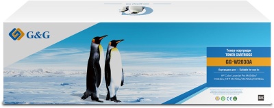 Картридж лазерный G&G GG-W2030A 415A (есть ограничения по прошивке) черный (2400стр.) для HP LJ M454/MFP M479