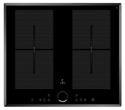 Индукционная варочная поверхность Lex EVI 640 F BL черный