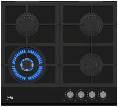 Газовая варочная поверхность Beko HILW64235S черный