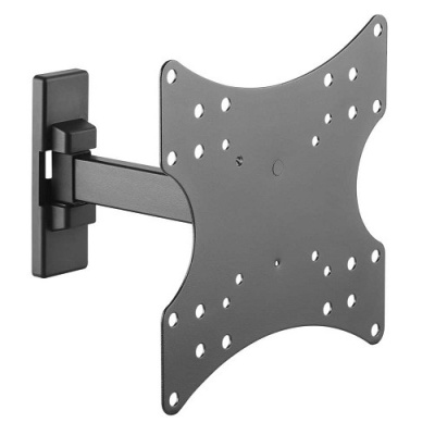 Крепление Ultramounts UM876 черный {23"-42" макс.20кг настенный поворот и наклон}