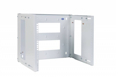 Кронштейн телекоммуникационный ЦМО КНО-М-6U настен. 6U 19" 450мм нагр.:15кг серый (упак.:1шт)