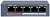 Коммутатор Hikvision HiWatch DS-S504P(B) 5x100Mb 4PoE+ 35W неуправляемый