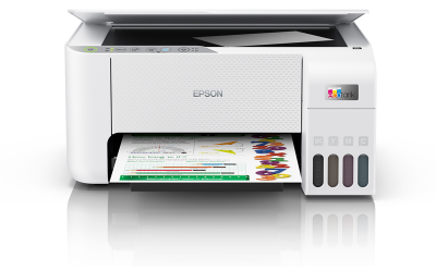 Epson EcoTank L3256 МФУ А4 цветное: принтер/копир/сканер, 33/15 стр./мин.(чб/цвет), крышка оригиналов, USB, WiFi, Wi-Fi Direct, в комплекте чернила 8 100/6 500 стр.(чб/цвет) (C11CJ67421)