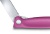 Нож кухонный Victorinox Swiss Classic (6.7836.F5B) стальной для овощей лезв.110мм серрейт. заточка розовый блистер