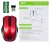 Мышь Acer OMR032 черный/красный оптическая (1600dpi) беспроводная USB (3but)
