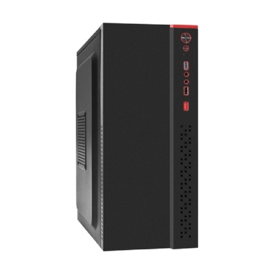 Корпус Miditower ExeGate EX298134RUS AA-443U (ATX, без БП, 2*USB+1*USB3.0+HD Audio, черный)