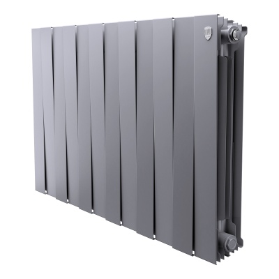 Радиатор биметаллический Royal Thermo PianoForte 500 Серебристый - 12 секц.