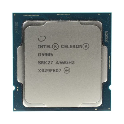 Процессор Intel Celeron G5905 OEM (Comet Lake, 14nm, C2/T2, Base 3,50GHz, UHD 610, L3 4Mb, TDP 58W, S1200)