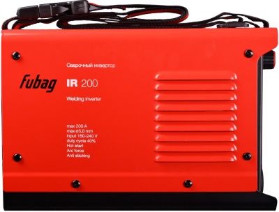 Сварочный аппарат Fubag IR 200 инвертор ММА 8кВт