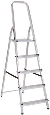 Стремянка Вихрь СА 1x5 односторонняя алюминий 5ступ. (73/5/1/3)