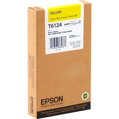 Картридж Epson I/C SP-7450/9450  220ml Yellow (C13T612400)