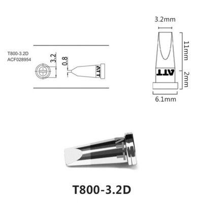 Паяльное жало , T800-3.2D