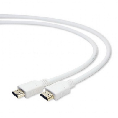 Кабель Cablexpert Кабель HDMI Cablexpert CC-HDMI4-W-10, 3м, v1.4, 19M/19M, белый, позол.разъемы, экран, пакет