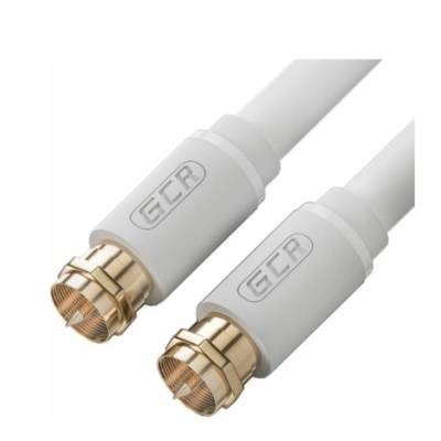 GCR Кабель 3.0m антенный (коаксиальный) Male F81 / Male F81, резьба, GCR-51824