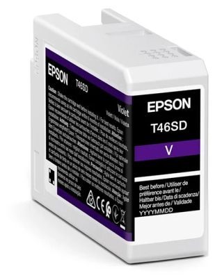 Картридж Epson SinglepackVioletT46SDUltraChromePro10ink25ml (C13T46SD00)