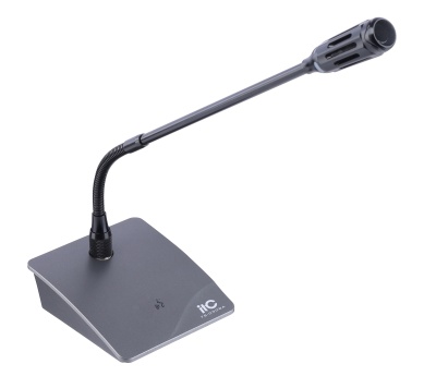 ITC TS-0308A, микрофон делегата, кабель витая пара, цвет графит, шт (TS-0308A)