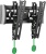 Кронштейн для телевизора Onkron TM4 черный 17"-43" макс.36.5кг настенный наклон