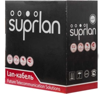 Витая пара Median UTP Cat.5e 2x2xAWG24 Cu PVC Indoor 500м