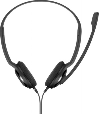 Наушники с микрофоном Sennheiser PC 5 CHAT черный 2м накладные оголовье (508328)