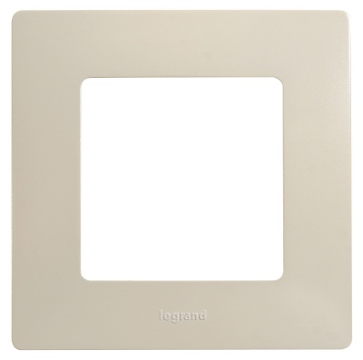 ETIKA Рамка 1 пост, сл. кость Legrand 672511