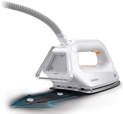 Парогенератор Braun IS3132WH 2400Вт белый/оранжевый