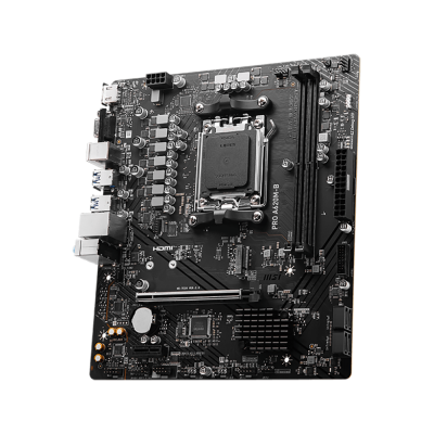 Материнская плата MSI PRO A620M-B A620, AM5, 2*DDR5, 1*PCIEx16, 1*PCIEx1, 1*M.2, 6*USB3.2Gen1, 6*USB2.0, 4*SATA3.0, 2.5G, VGA, HDMI, M-ATX, RTL