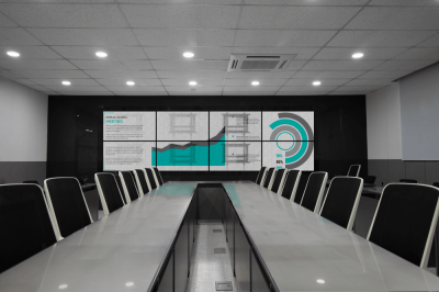 Настенное крепление Push Up для видеостен ONKRON PRO7G чёрный