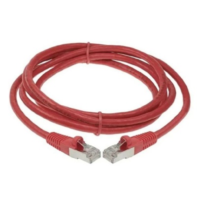 Кабель ACD Патч-корд ACD-LPS6AZ-10C |ACD-LPS6AZ-10C| Cat6a SSTP 26AWG 4Pair, CU, LSZH, Вишневый, 1м 