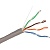 Exegate EX256748RUS Кабель UTP 4 пары кат.5e Exegate бескислородная медь,24AWG, FLUKE® test pass, бухта 305м, серый, PVC