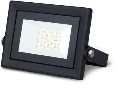 Прожектор уличный Gauss Qplus 613511320 светодиодный 20Вт корп.алюм.черный