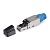 Cabeus 8P8C-SH-C8-TWP Коннектор RJ-45(8P8C) под витую пару, категория 8, экранированный, со вставкой