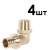 Угольники аксиальные Royal Thermo НР 20x1/2 упаковка 4шт Угольники аксиальные Royal Thermo НР 20x1/2 упаковка 4шт