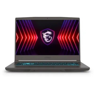 Ноутбук MSI Thin 15 B13VE-3023US Core i5 13420H 16Gb SSD512Gb NVIDIA GeForce RTX4050 6Gb 15.6" IPS FHD (1920x1080) Windows 11 Home Multi Language grey WiFi BT Cam