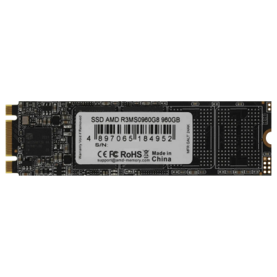 Твердотельный накопитель SSD AMD Radeon M2.2280 960GB R3 Series